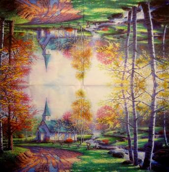 198 Garden - 3-ply - Thomas Kinkade
